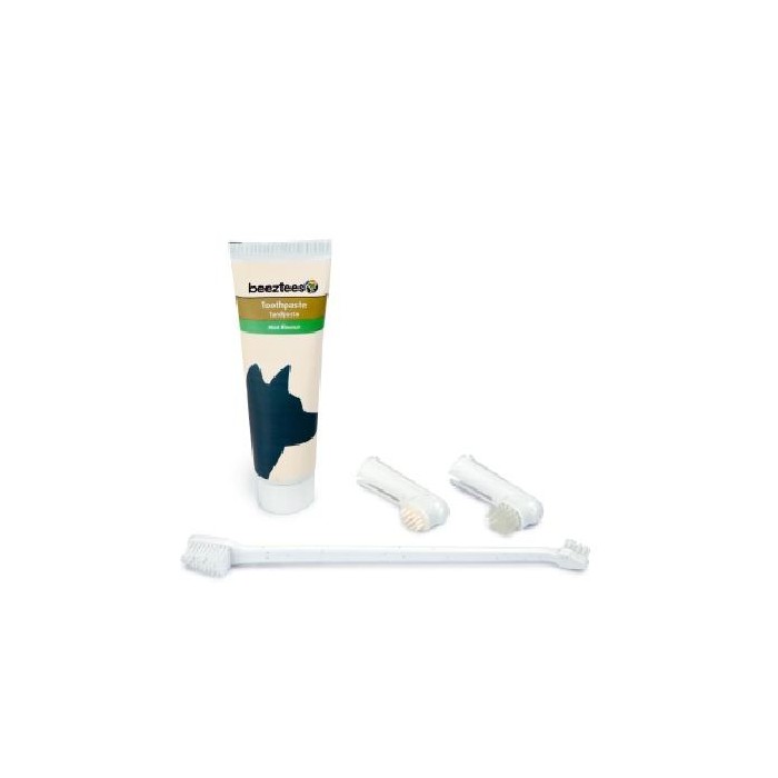 Kit Igiene Orale Dentifricio, Spazzolino Doppio e 2 Spazzolini da Dito -  Fidoshop