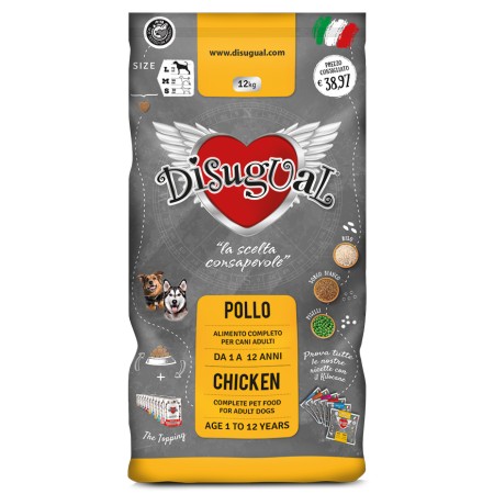 Disugual Monoproteico Pollo Medium 12Kg