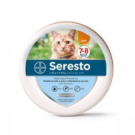 Bayer Seresto Collare Antiparassitario per Gatto