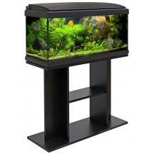 MTB ACQUARIO MONDO 100 IMPIANTO LUCI 1X24 W T5 COMPLETO DI SUPPORTO 117Litri