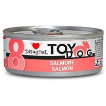 Disugual Toy Umido Salmone 96% Vitamine e Minerali Lattina da 85gr