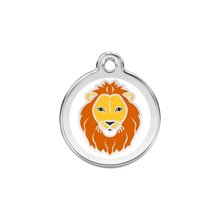 RED DINGO MEDAGLIA ACCIAIO INOX LION