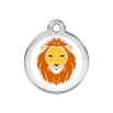 RED DINGO MEDAGLIA ACCIAIO INOX LION